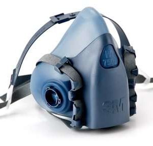3M™ Respirador reutilizable silicón 7502