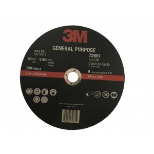 3M™ Disco Uso General Corte De 9 X 1/8 X 7/8" No. 72661