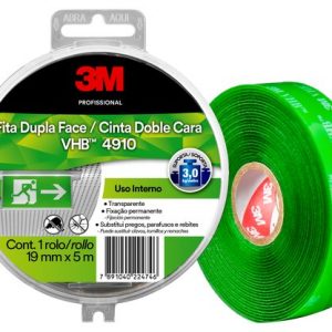 3M™ VHB™ Cinta Doble Contacto 4910 - Transparente, 19 mm x 5 m
