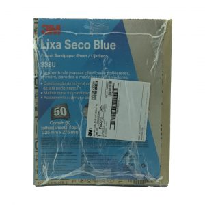 Lija Abrasiva Blue 3M™ 338U, 225 x 275 mm, Grano 220+