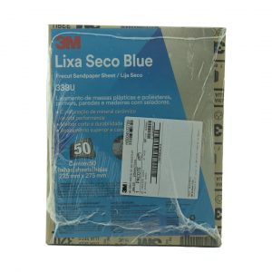 Lija Abrasiva Blue 3M™ 338U, 225 x 275 mm, Grano 320+}