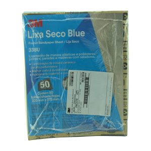 Lija Abrasiva Blue 3M™ 338U, 225 x 275 mm, Grano 800+