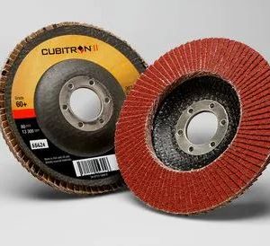 3M™ Cubitron™ II Disco Abrasivo Flap 967F, T29, 4-1/2" x 7/8", No. 60+