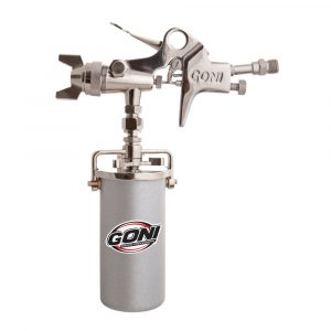 Pistola de retoque Goni de aluminio y latón 301