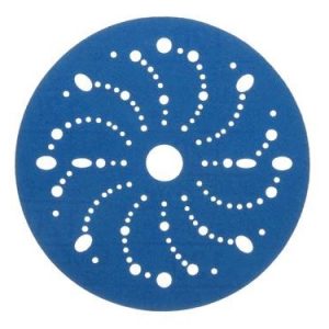 3M™ Hookit™ Disco Abrasivo Blue, 36174, 6 in, grano 120, Multi-hole