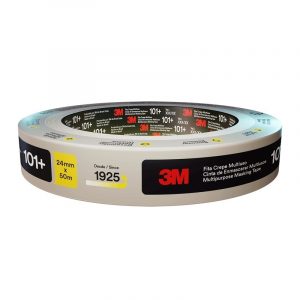 3M™ 101+ Cinta de Enmascarar Básica 24 mm x 25 m 5.1 mil