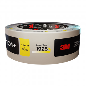 3M™ 101+ Cinta de Enmascarar Básica 48 mm x 25 m 5.1 mil