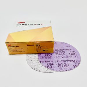 3M™ Cubitron™ II Hookit™ Disco Clean Sanding con Respaldo de Plástico 775L No. 180 de 6"