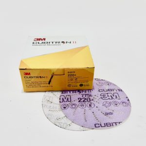 3M™ Cubitron™ II Hookit™ Disco Clean Sanding con Respaldo de Plástico 775L No. 220 de 5"