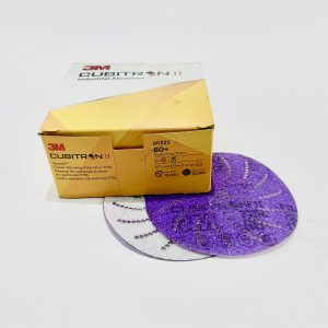 3M™ Cubitron™ II Hookit™ Disco Clean Sanding con Respaldo de Plástico 775L No. 80 de 5"