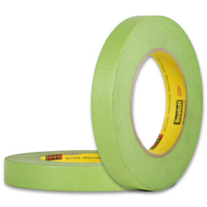 3M™ 401+ Cinta de Enmascarar Verde de Alto Desempeño de 18 mm x 55 m