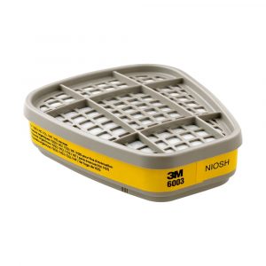 3M™ Cartucho para Vapores Orgánicos y Gases Ácidos No. 6003 Amarillo