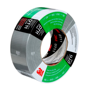 3M™ DT11 Cinta para Conductos para Trabajos Pesados Plateada, 48 mm x 54.8 m