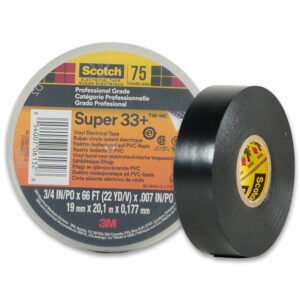 3M Scotch® Cinta Eléctrica De Vinilo Super 33+ 3/4 in x 66 ft