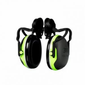 3M™ Peltor™ Orejera X4P51E Para Casco de Ala Ancha, doble copa NRR 26 dB, Negro