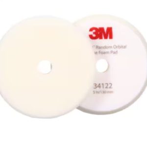 3M™ Perfect-It™ Mopa de Espuma Para Compuesto Pulidor Gruesa, Blanca, 5 in, 2 por Bolsa No. 34122