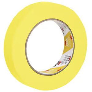 3M™ Cinta De Enmascarar Automotriz Amarilla 388N No. 06653 de 24 mm x 55 m